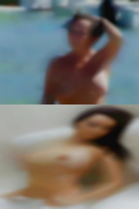 Wild and curious naked women in bed.